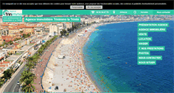 Desktop Screenshot of agence-immobiliere-trinimmo.fr